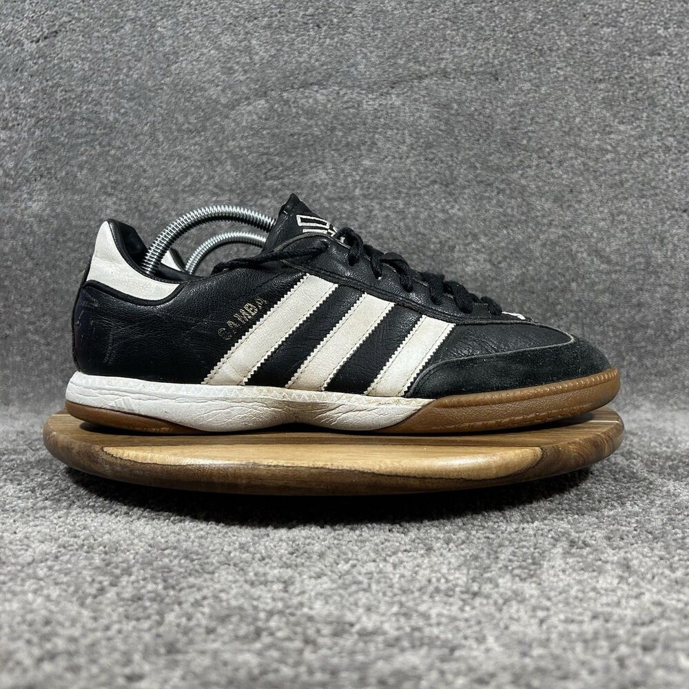 Adidas Samba Millennium 088559 Mens Size 10 Black White Gum Athletic Shoes Used